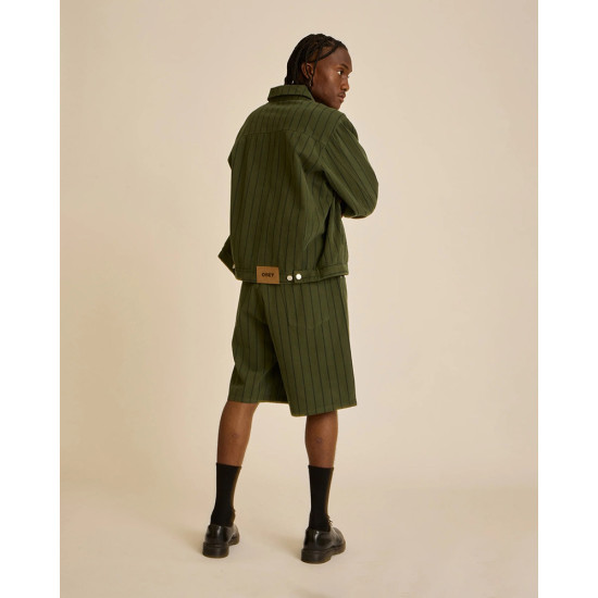 Obey Ανδρικό σορτς Stripe Baggy Denim Short